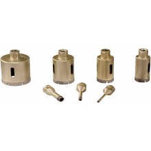 Metabo Súprava diamantových vŕtacích koruniek na obklady „Dry“, 7 dielna, M14 628317000