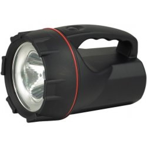 PHT Nabíjacie svietidlo LED 3W, čierna, 3000mAh + AC 230V/DC 12V adaptér WN11