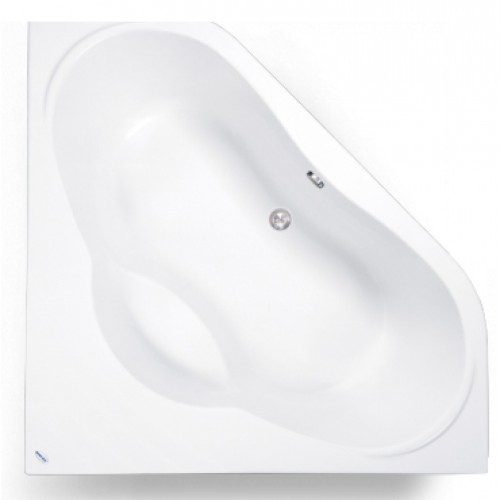 TEIKO Vaňa Naxos - R rohová 140x140 cm, akrylátová, biela V111140N04T04001