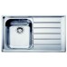 Franke Neptún NEX 211/2, 864 x 514 mm, nerezový drez pravý + sifón 127.0059.654 Franke Neptún NEX 211/2, 864 x 514 mm, nerezový drez pravý + sifón 127.0059.654