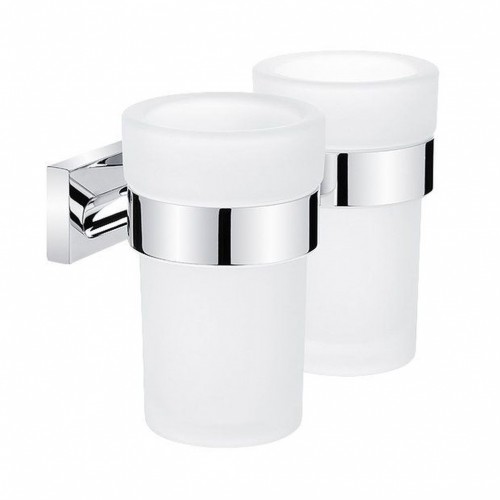 NIMCO KEIRA držiak pohárov dvojitý matované sklo KE22058DW-26