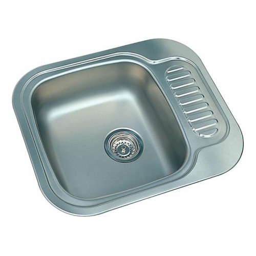 NORMA MONO 548 drez s odkvapom, bez prepadu, nerez, 56x48 cm, 5480.111 NORMA MONO 548 drez s odkvapom, bez prepadu, nerez, 56x48 cm, 5480.111