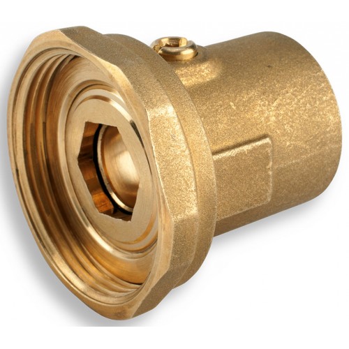 Šroubenie k čerpadlu uzatváracie DN 25 G 1 1/2 " x 1" mosadz, JY521/25 Šroubenie k čerpadlu uzatváracie DN 25 G 1 1/2 " x 1" mosadz, JY521/25