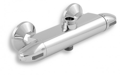 NOVASERVIS Aqualux sprchová termostatická batéria 150 mm, chróm 2762 / 1,0
