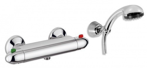 NOVASERVIS SMART termostatická batéria sprchová nástenná chróm 2460,0