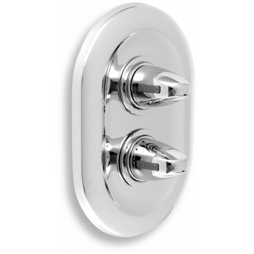 NOVASERVIS Aqualux sprchová termostatická batéria, chróm 2750R, 0