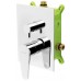 NOVASERVIS TITANIA FRESH Podomietková batéria s boxom, 2 vývody, chróm BOX96051R,0