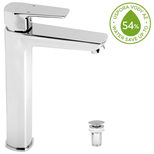 NOVASERVIS METALIA 58 Umývadlová batéria s výpusťou click - clack, chróm 58503,0