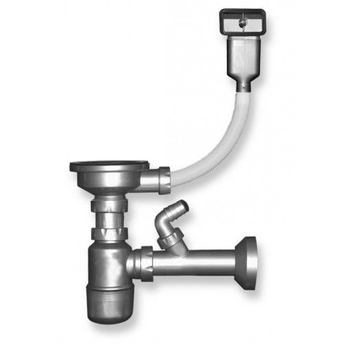 NOVASERVIS sifón drezu, 89 cm, prepad z drezu NSP50 NOVASERVIS sifón drezu, 89 cm, prepad z drezu NSP50