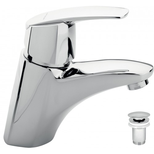 NOVASERVIS METALIA 56 Stojanková umývadlová batéria chróm-stand./click-clack 50003,0