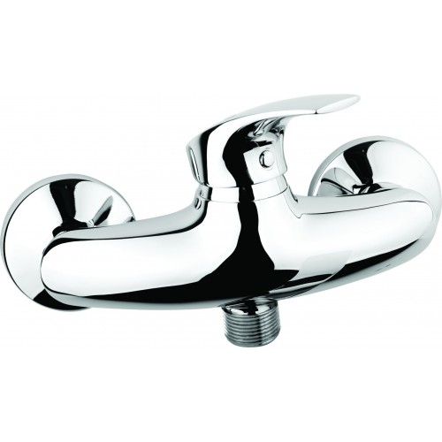 NOVASERVIS METALIA 57 Drezová alebo umývadlová nástenná batéria 150 mm chróm 57070/1,0