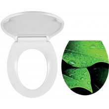 NOVASERVIS WC SEDÁTKO duroplast biela, pánty tvrdený plast WC/SOFTNATURE