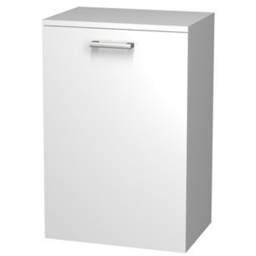 INTEDOOR nízka kúpeľňová skrinka 50 cm závesná, biela, úchytka TN / G, NY SN 50 K 01 TN/G