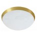 PANLUX GALIA prisadené stropné a nástenné kruhové svietidlo 75W E27, zlatá KG-75/Z