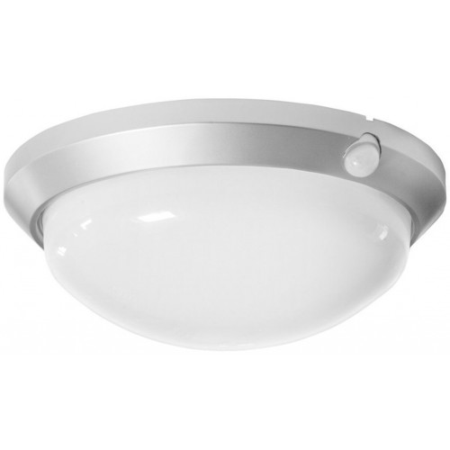 PANLUX OLGA S prisadené stropné a nástenné kruhové svietidlo so senzorom 60W, OS-60/CH