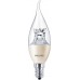 PHILIPS MASTER LEDcandle DT 6-40W E14 827 BA38 CL žiarovka 8718696453544