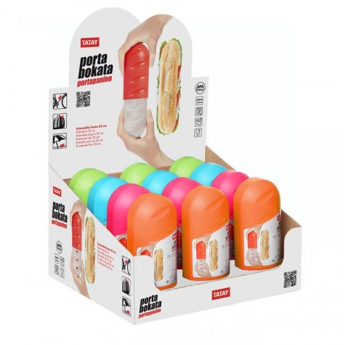 PLASTICOS TA-TAY box na desiatu 18 - 26 x 7,5 x 6,5 cm žltá 1167004