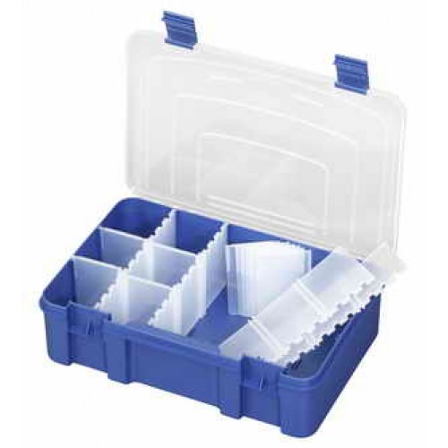 Plastový organizér 276x188x75mm 1-15 pozícií PP196 Plastový organizér 276x188x75mm 1-15 pozícií PP196