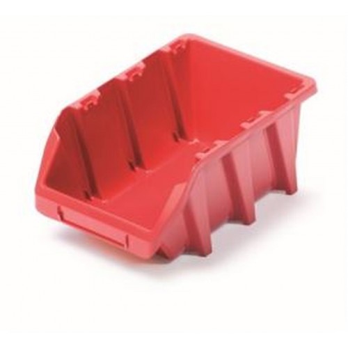 Kistenberg BINEER LONG Plastový úložný box 12x7,7x6cm, červený KBIL12