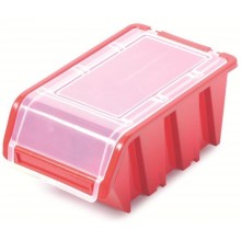 Kistenberg TRUCK PLUS Plastový úložný box s vekom, 19,5x12x9cm, červená KTR20F-3020