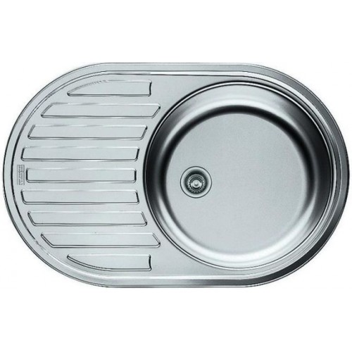 Franke Pamira PML 611, 770x500 mm, tkaná štruktúra, nerezový drez + sifón 101.0286.011