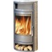ABX Polar 4654-8-III, krbové kachle na drevo, šedý plech + žula gold, vr. hornej dosky