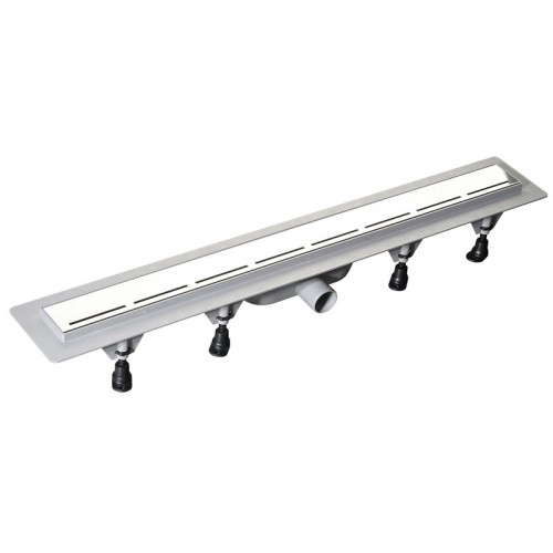 POLYSAN ROAD plastový odtokový žľab s nerezovým roštom, L = 920mm POLYSAN ROAD plastový odtokový žľab s nerezovým roštom, L = 920mm