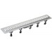 POLYSAN SCENE plastový odtokový žľab s nerezovým roštom, L = 720mm