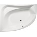 POLYSAN TANYA L asymetrická vaňa 160x120x49cm, biela 65119
