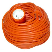 Predlžovací kábel 30m 2x1mm2 - oranžový PS28