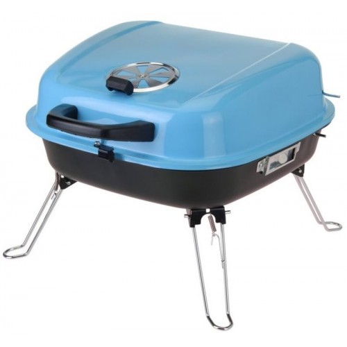 ProGarden Gril prenosný štvorcový 41 x 33 cm modrý KO-Y64950180modr ProGarden Gril prenosný štvorcový 41 x 33 cm modrý KO-Y64950180modr