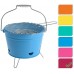 ProGarden BBQ Party Bucket gril prenosný, 27 cm, červená KO-Y64950310cerv