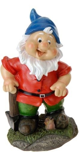 ProGarden Záhradný trpaslík 22 cm, modrý KO-252715160