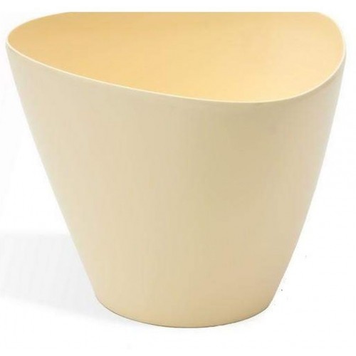 PROSPERPLAST COUBI kvetináč 10l, krémová DTG320 PROSPERPLAST COUBI kvetináč 10l, krémová DTG320
