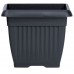 Prosperplast TERRA Kvetináč 37x37x30cm, 25,2l, antracit DKWT37