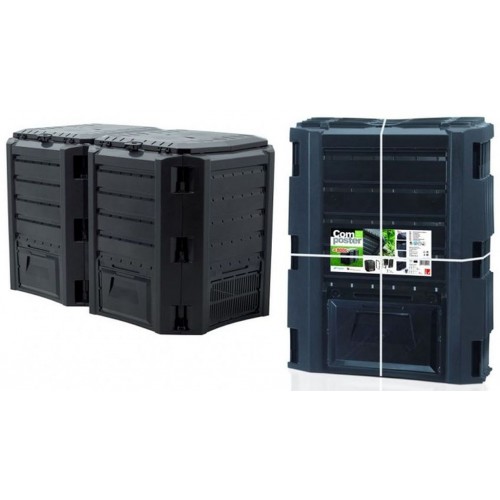 Prosperplast MODULE COMPOGREEN Kompostér 800l, čierny IKLM800C Prosperplast MODULE COMPOGREEN Kompostér 800l, čierny IKLM800C