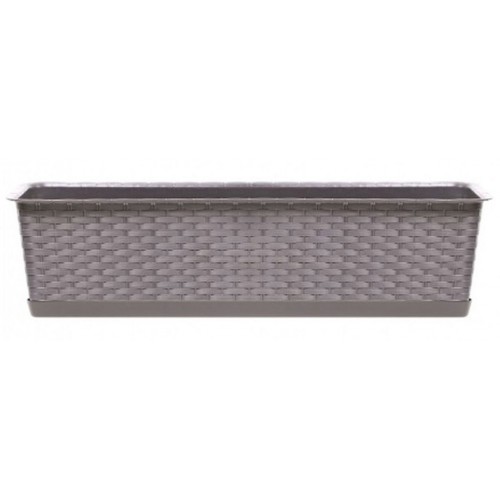 Prosperplast RATOLLA CASE P truhlík s miskou 68,5x17,3x15cm mocca ISR700P Prosperplast RATOLLA CASE P truhlík s miskou 68,5x17,3x15cm mocca ISR700P