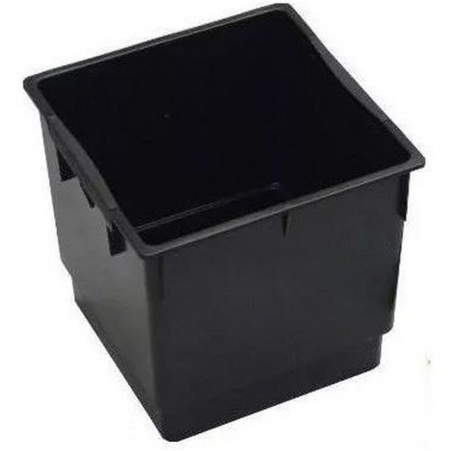PROSPERPLAST Vložka do kvetináča Urbi/Rato Square 40cm, čierna IPWKS400