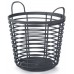 Prosperplast ZANZI Bascet koš 43 cm, antracit IKPIR430