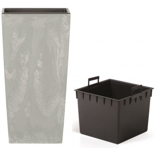 Prosperplast URBI SQUARE BETON Kvetináč 26,5 cm, šedá DURS265E Prosperplast URBI SQUARE BETON Kvetináč 26,5 cm, šedá DURS265E