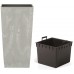 Prosperplast URBI SQUARE BETON Kvetináč 26,5 cm, šedá DURS265E