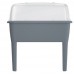 Prosperplast RESPANA PLANTER Set truhlík s vekom 77 cm, sivý kameň DREP770