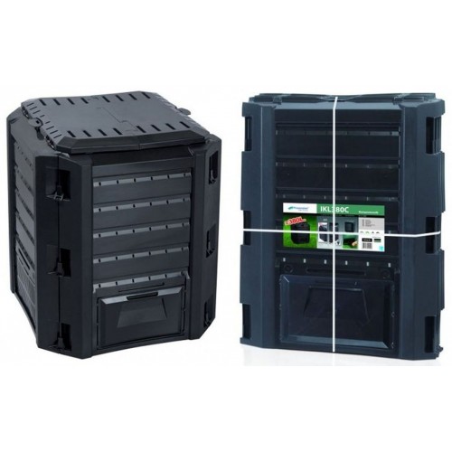 Prosperplast COMPOGREEN Kompostér 380 l, čierny, bez balenie IKL380C