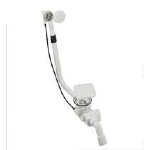 Kaldewei 4060 odpadová a prepadová súprava pre Asymmetric DUO, biela krytka 689710520001