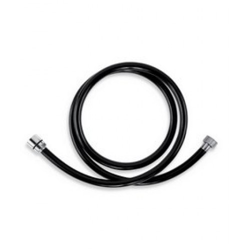 NOVASERVIS sprchová hadica plastová 150 cm čierná PVC/150,5