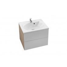 RAVAK ROSA II SD 600 skrinka pod umývadlo 60 x 49 x 47 cm capuccino / biela X000000926