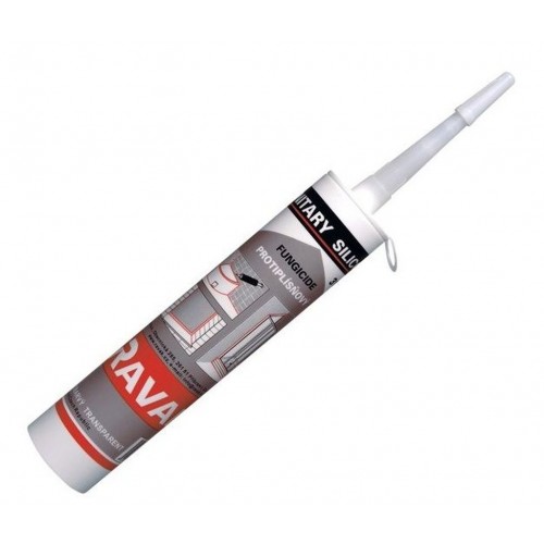 RAVAK PROFESSIONAL Silikónový tmel 310ml transparent X0120