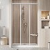 RAVAK SUPERNOVA ASDP3-110 sprchové dvere posuvné, white + transparent 00VD0102Z1