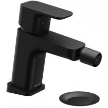 RAVAK 10° FREE BLACK TD F 055.20 Bidetová stojanková batéria s výpustou C-C X070155