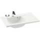 RAVAK CLASSIC 800 R umývadlo s otvorom pre batériu XJDP1180000